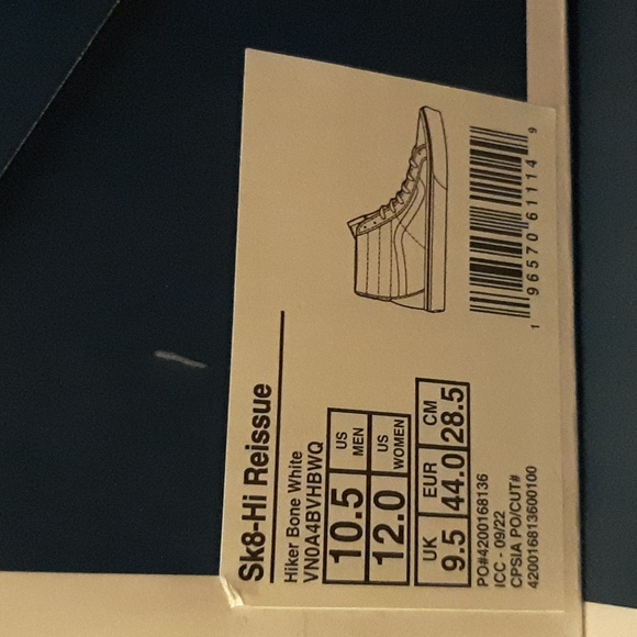 Vault by Vans Sk8-Hi Reissue *NWT* - Picture 15 of 16